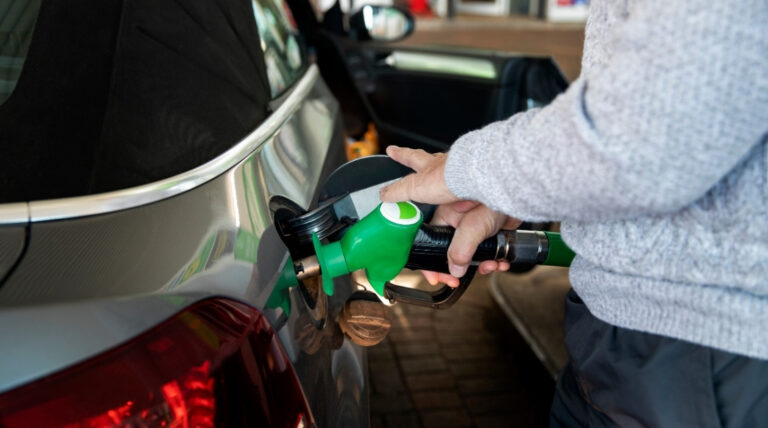 Filling car with fuel